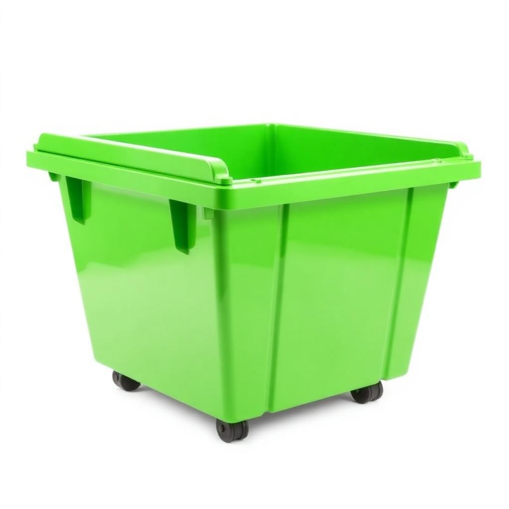 Industrial recycling bin
